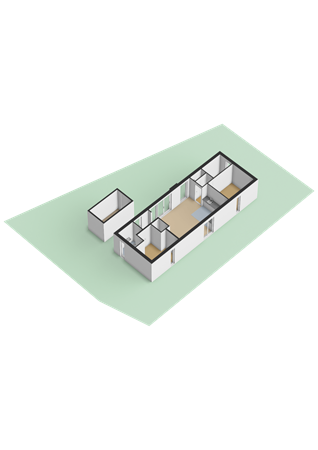 Floorplan - Nieuwesluisweg 1A1203, 4511 RG Breskens